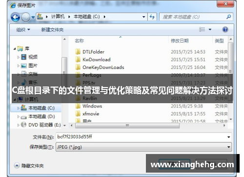 C盘根目录下的文件管理与优化策略及常见问题解决方法探讨
